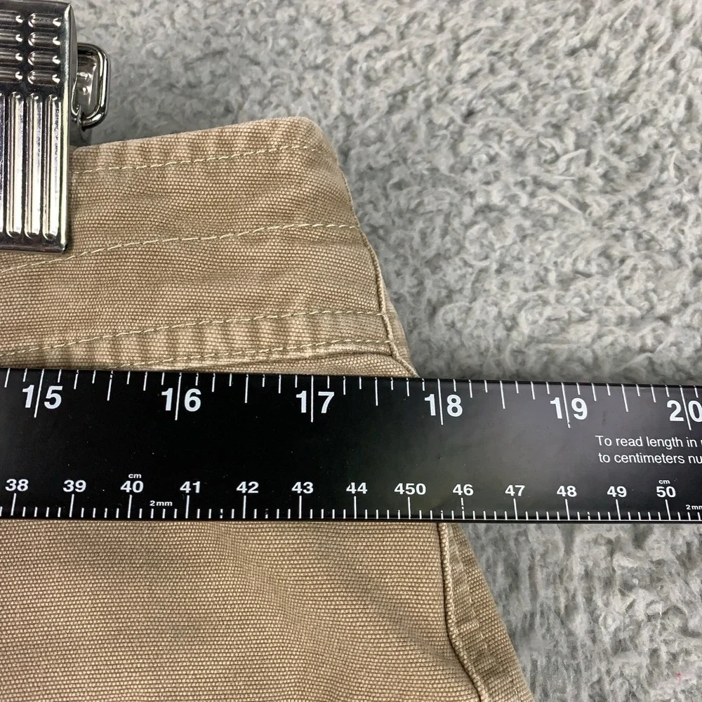 Kuhl Kanvus Jean Men's 34x32 Khaki Tan Outdoor Hiking Canvas Stretch Work Pants